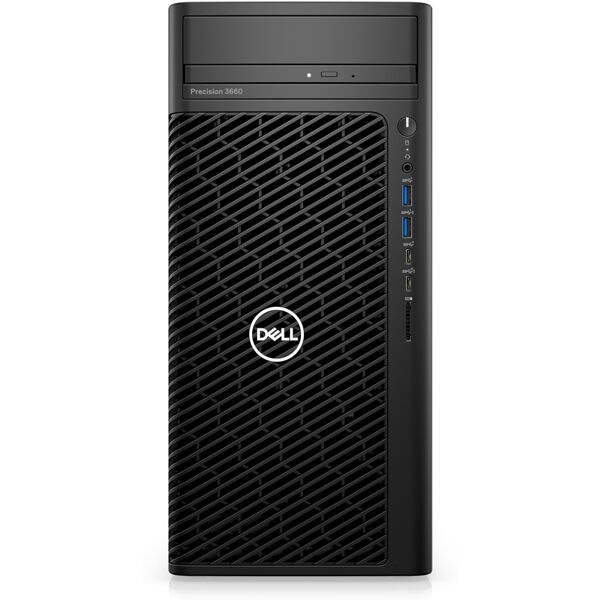 dell pc/workstation  precision 3660 intel® core™ i7 i7-13700 16 gb ddr5-sdram 512 ssd windows 11 pro tower stazione di lavoro nero [r6pjr]