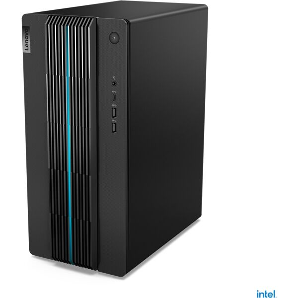 lenovo pc/workstation  ideacentre gaming 5 intel® core™ i5 i5-12400f 16 gb ddr4-sdram 1 tb ssd amd radeon rx 6500 xt windows 11 home tower pc nero [90t1007vge]