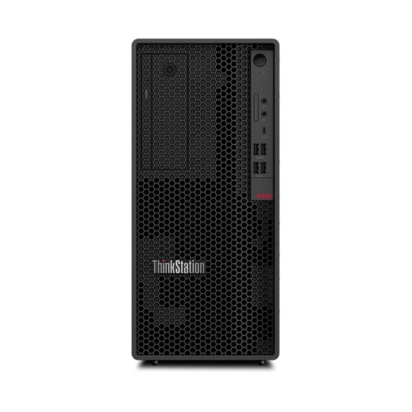 lenovo pc/workstation  thinkstation p360 intel® core™ i7 i7-12700k 32 gb ddr5-sdram 1 tb ssd nvidia geforce rtx 3060 windows 11 pro tower stazione di lavoro nero [30fm00cgge]