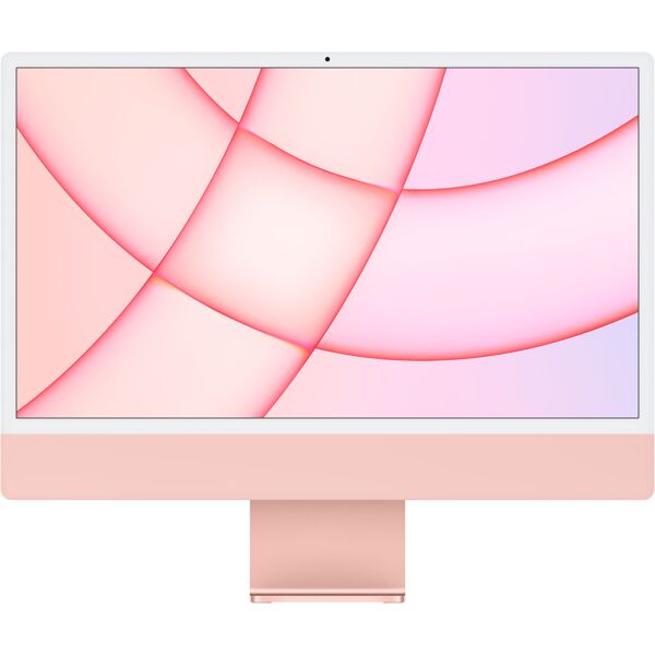 apple imac 24 con display retina 4.5k (chip m1 gpu 8-core, 256gb ssd) - rosa (2021) [mgpm3t/a]