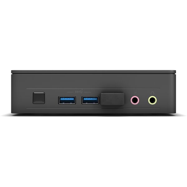 intel pc/workstation  nuc 11 essential mini pc - nuc11atkc2 ® celeron® n n4505 4 gb ddr4-sdram 64 emmc windows home ucff nero [90ab1atk-mb2320]