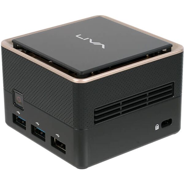 ecs pc/workstation  liva q3 plus amd ryzen r1505g 4 gb ddr4-sdram 64 emmc mini pc nero [95-677-mz6a05]