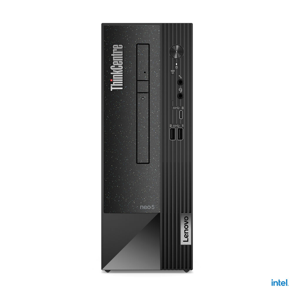 lenovo pc/workstation  thinkcentre neo 50s intel® core™ i3 i3-12100 8 gb ddr4-sdram 256 ssd windows 11 pro sff pc nero [11t000f3pb]