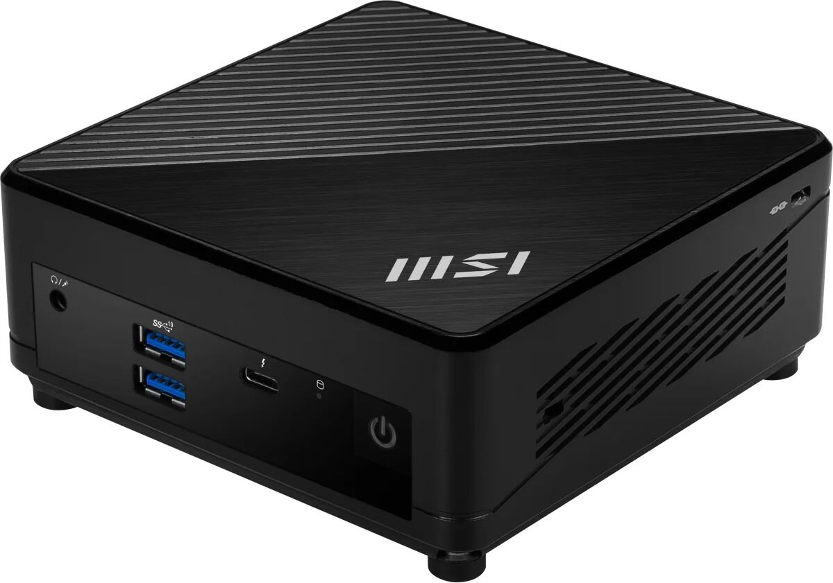 MSI Barebone  Cubi 5 12M-020BDE 0.66L sized PC Nero i7-1255U [936-B0A811-020] SENZA SISTEMA OPERATIVO