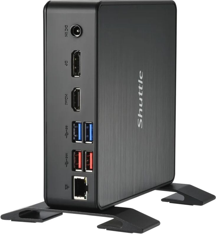 Shuttle NC40U5 barebone per PC/stazione di lavoro 0.84L sized PC Nero i5-1235U Intel SoC [NC40U5] SENZA SISTEMA OPERATIVO