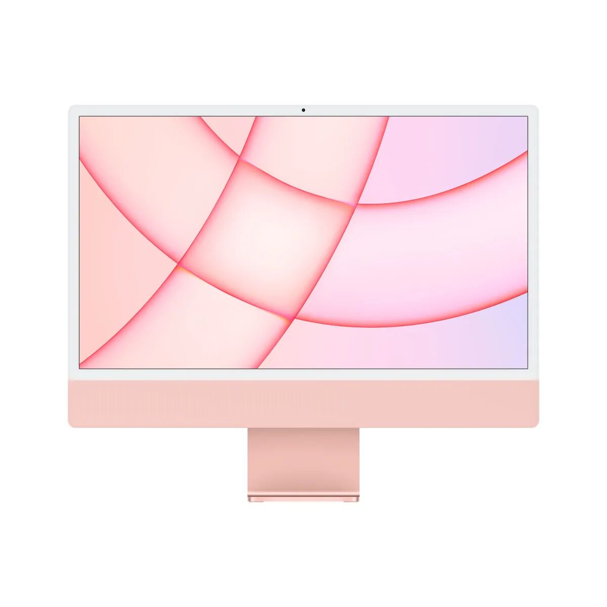 Apple iMac 24" con display Retina 4.5K (Chip M1 GPU 8-core, 256GB SSD) - Rosa (2021) [MGPM3T/A]
