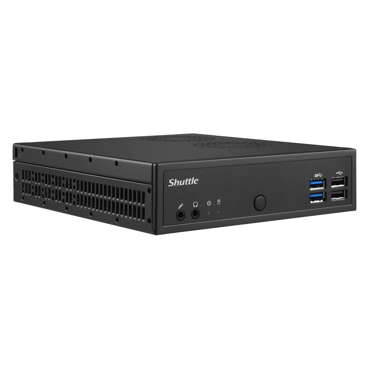 Shuttle XP? slim DH02U barebone per PC/stazione di lavoro 3865U 1,8 GHz 1.35L sized PC Nero BGA 1356 [DH02U]