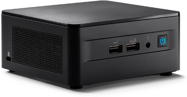 Intel Barebone  NUC 12 Pro Kit NUC12WSHi50Z UCFF Nero i5-1240P [RNUC12WSHI50Z00]