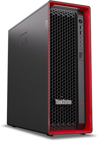 Lenovo PC/Workstation  ThinkStation P5 Intel® Xeon® W w3-2425 32 GB DDR5-SDRAM 1 TB SSD Windows 11 Pro for Workstations Tower Stazione di lavoro Nero, Rosso [30GA000NIX]