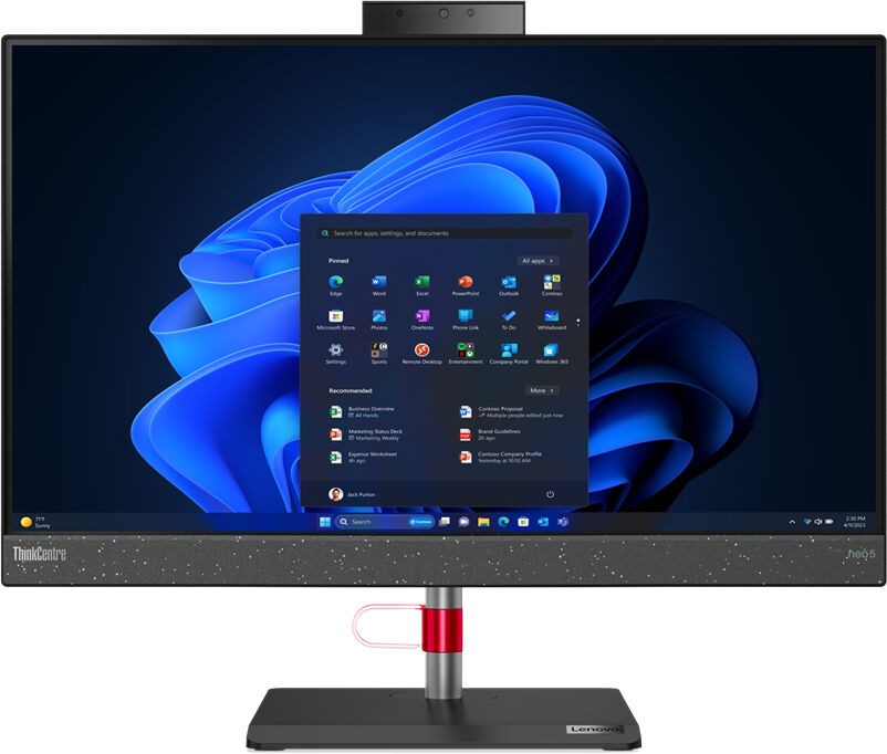 Lenovo ThinkCentre neo 50a Intel® Core™ i5 i5-13500H 60,5 cm (23.8") 1920 x 1080 Pixel PC All-in-one 16 GB DDR5-SDRAM 512 SSD Windows 11 Pro Wi-Fi 6 (802.11ax) Nero [12K9003FPB]