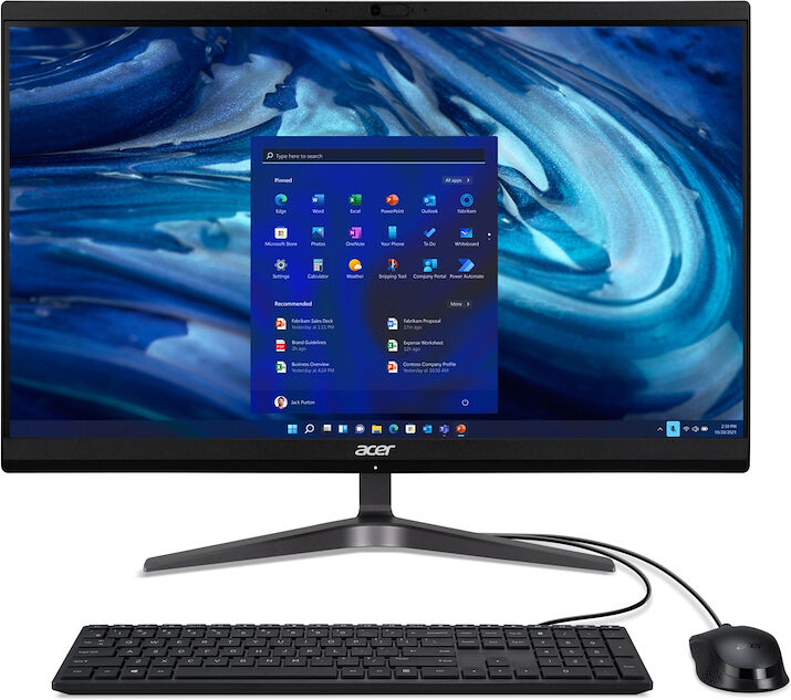 Acer Veriton Z2514G Intel® Core™ i3 i3-1315U 60,5 cm (23.8") 1920 x 1080 Pixel PC All-in-one 8 GB DDR4-SDRAM 512 SSD Windows 11 Pro Wi-Fi 6E (802.11ax) Nero [DQ.VZPET.002]