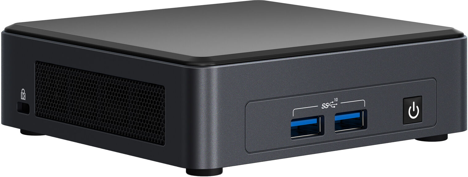 Intel Barebone  NUC 11 Pro UCFF Nero i7-1185G7 [BNUC11TNKV70000]