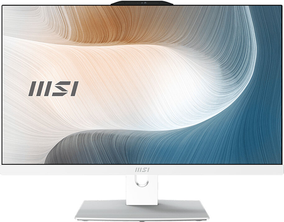 MSI Modern AM242P 12M-073DE Intel® Core™ i5 i5-1240P 60,5 cm (23.8") 1920 x 1080 Pixel PC All-in-one 8 GB DDR4-SDRAM 512 SSD Windows 11 Pro Bianco [00AE0712-073]