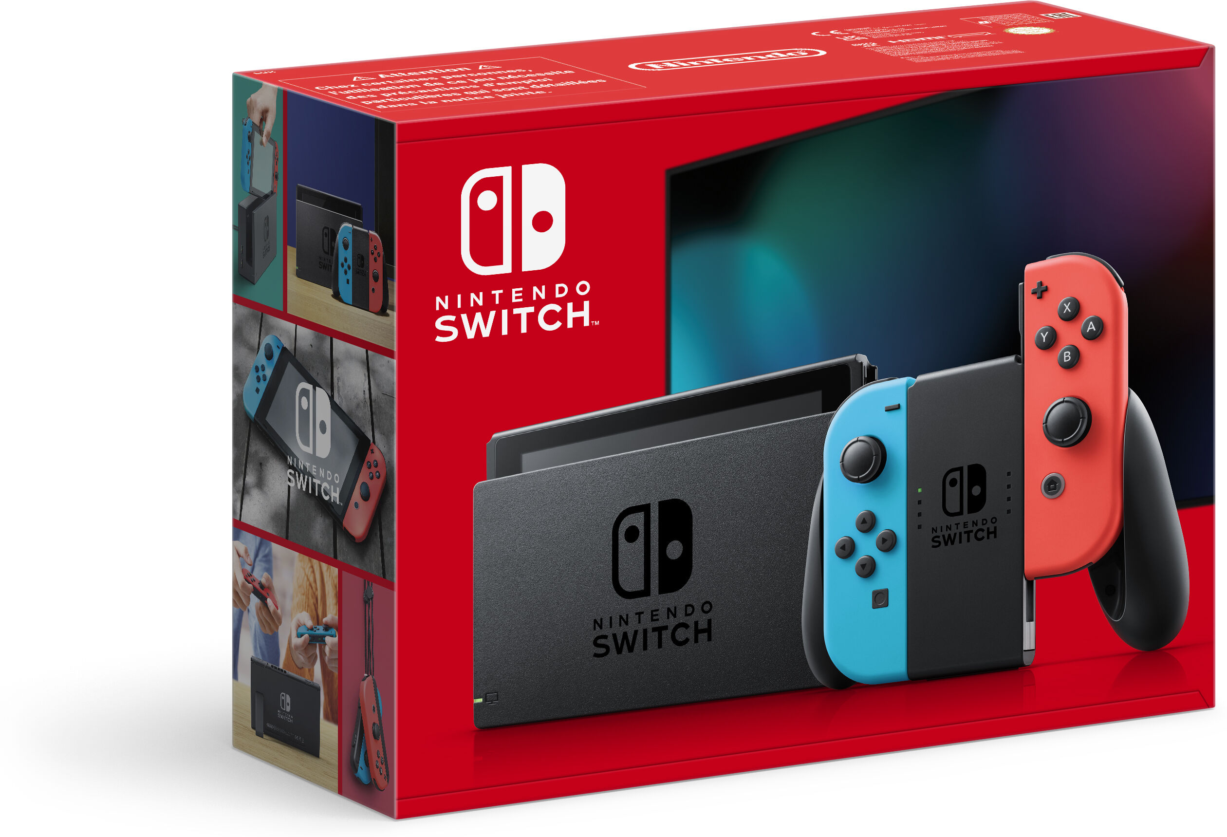 Nintendo Console portatile  Switch Rosso Neon/Blu Neon [ed.2022], schermo 6.2 pollici [10010738]