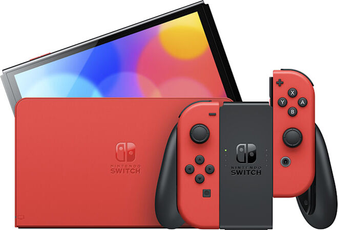 Nintendo Console portatile  Switch OLED Mario Red Edition console da gioco 17,8 cm (7") 64 GB Touch screen Wi-Fi Rosso [10011773]