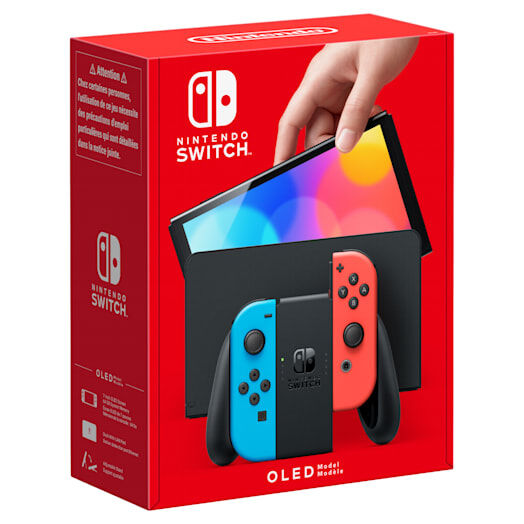 Nintendo Console portatile  Switch (modello Oled) Rosso neon/Blu neon, schermo 7 pollici [10007455]