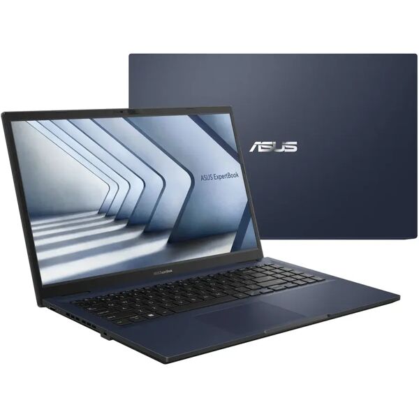 asus notebook  expertbook b1 b1502cba-nj1284 intel® core™ i5 i5-1235u computer portatile 39,6 cm (15.6) full hd 8 gb ddr4-sdram 512 ssd wi-fi 6 (802.11ax) nero [90nx05u1-m01ey0] senza sistema operativo