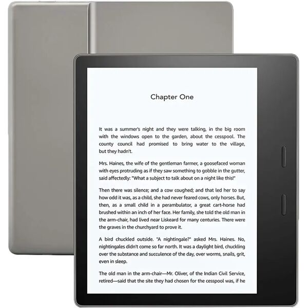 amazon lettore ebook  oasis lettore e-book 8 gb wi-fi grafite [b07l5gdtyy]