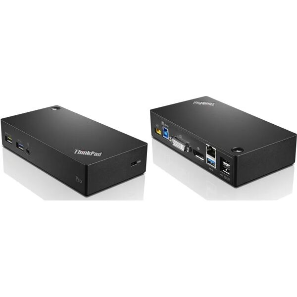 lenovo thinkpad usb 3.0 pro dock cablato 3.2 gen 1 (3.1 1) type-a nero [40a70045de]