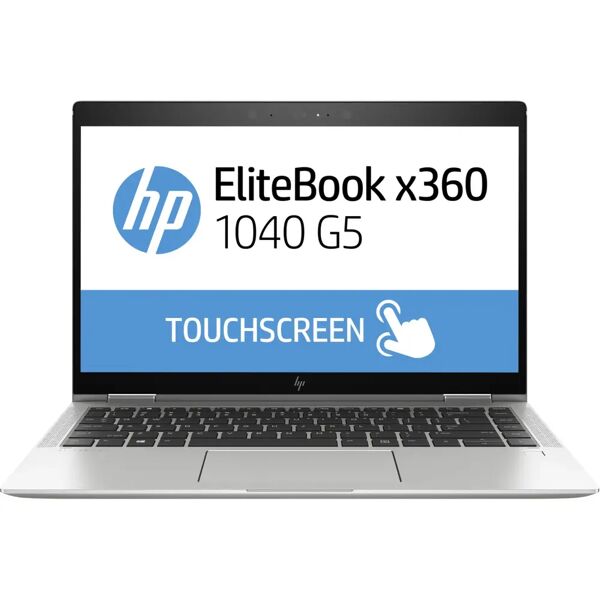 hp notebook  elitebook x360 1040 g5 14 touch screen i7-8550u 1.8ghz ram 16gb-ssd 512gb m.2-win 10 prof itali [5df80ea#abz]