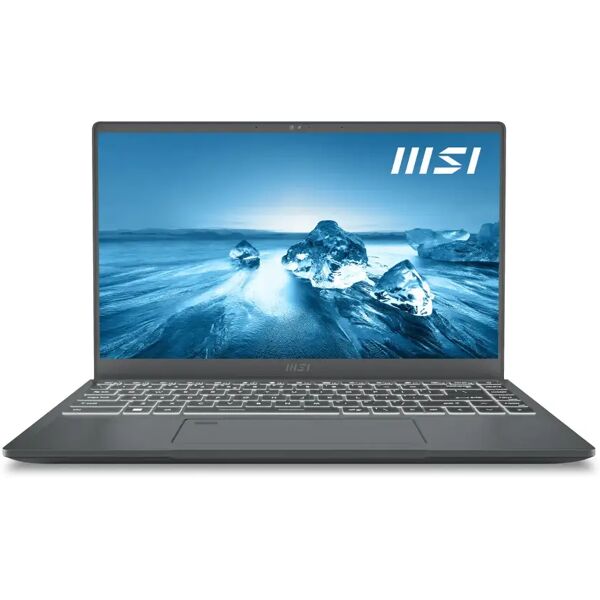 msi notebook  prestige 14evo a12m-045it 14 i5-1240p 3.3ghz ram 16gb-ssd 1.000gb nvme-win 11 home grigio (9s7 [9s7-14c612-045]