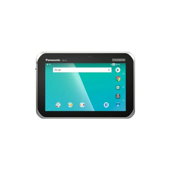 panasonic tablet  toughbook fz-l1 qualcomm snapdragon 16 gb 17,8 cm (7) 2 802.11a android 8.1 nero, argento [fz-l1agaagas]