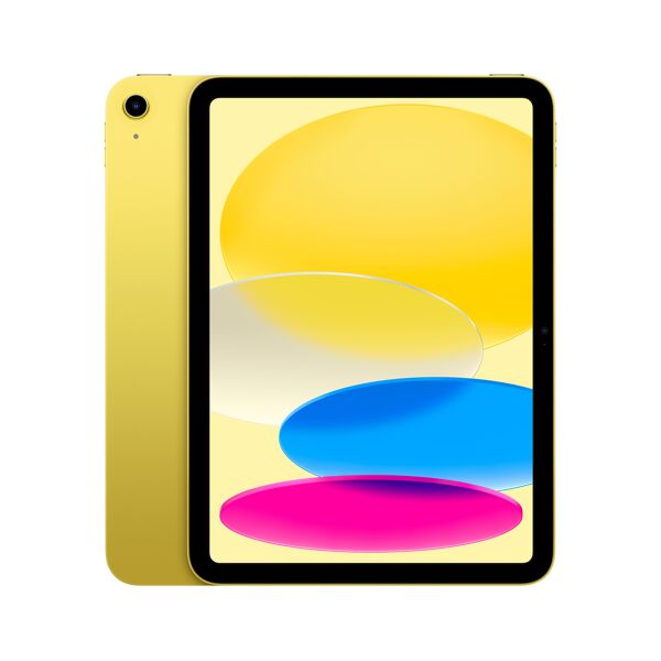 apple tablet  ipad w/ 3 years warranty 256 gb 27,7 cm (10.9) wi-fi 6 (802.11ax) ipados 16 giallo [mpqa3b/a]