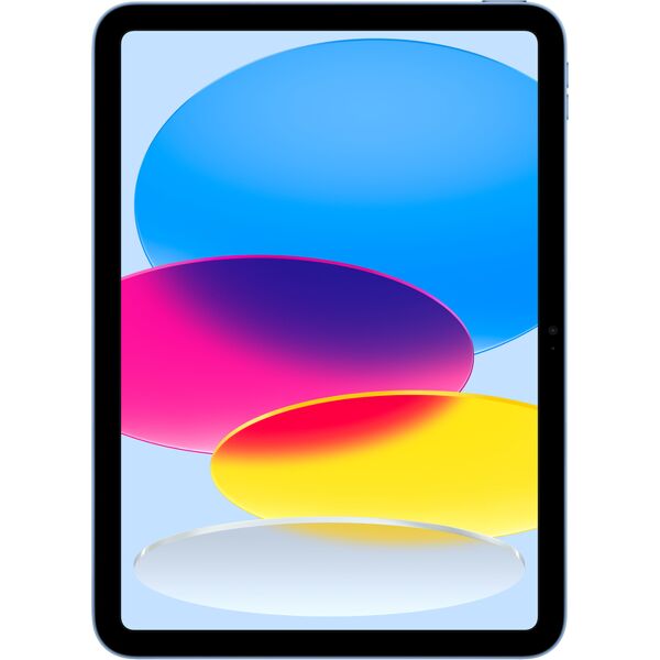 apple tablet  ipad (10^gen.) 10.9 wi-fi 64gb - blu [mpq13ty/a]