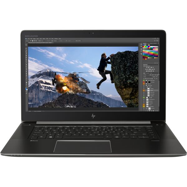 hp notebook  zbook studio g4 15.6 i7-7700hq 2.8ghz ram 8gb-ssd 256gb-quadro m1200-win 10 prof italia black ( [y6k15et#abz]