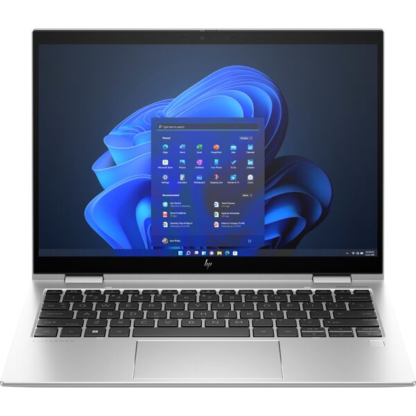 hp notebook  elite x360 830 g10 ibrido (2 in 1) 33,8 cm (13.3) touch screen wuxga intel® core™ i5 i5-1335u 16 gb lpddr5-sdram 512 ssd wi-fi 6e (802.11ax) windows 11 pro argento [7l7x1et#abz]