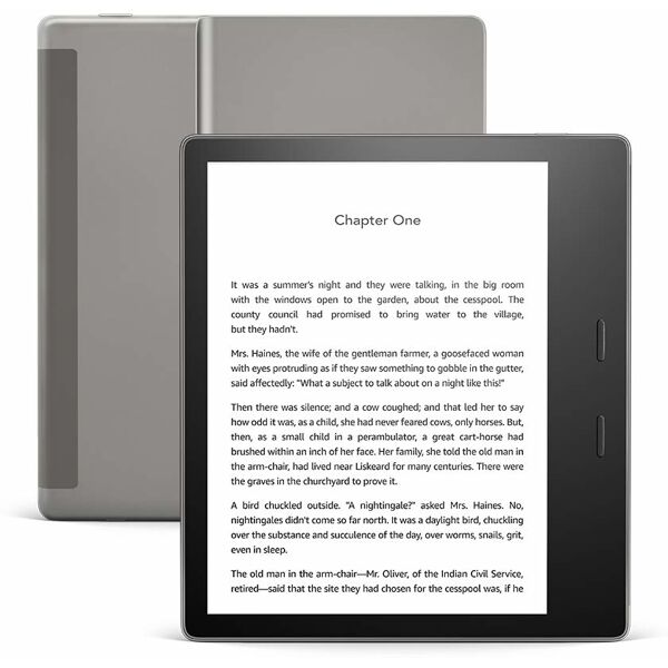 amazon lettore ebook  kindle oasis lettore e-book touch screen 32 gb wi-fi grafite [b07l5gk1ky]