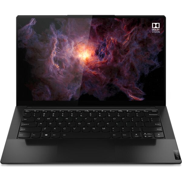 lenovo notebook  yoga slim 9 computer portatile 35,6 cm (14) touch screen full hd intel® core™ i5 i5-1135g7 16 gb lpddr4x-sdram 512 ssd wi-fi 6 (802.11ax) windows 10 home nero [82d1002nix]