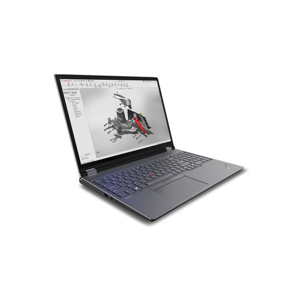 lenovo notebook  thinkpad p16 gen 2 intel® core™ i7 i7-13700hx workstation mobile 40,6 cm (16) wqxga 16 gb ddr5-sdram 512 ssd nvidia rtx a1000 wi-fi 6e (802.11ax) windows 11 pro nero [21fa0004ix]