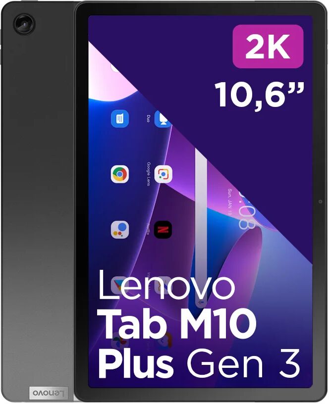 lenovo tablet  tab m10 + gen 3 10.6 2k 4gb 128gb wifi [zaam0138se]