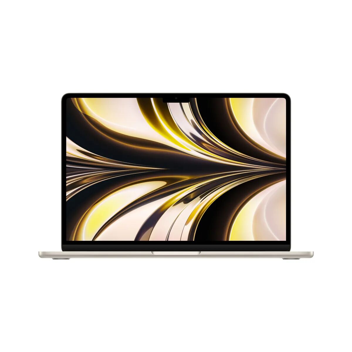 apple notebook  macbook air 13 m2 8-core cpu gpu 256gb galassia [mly13t/a]
