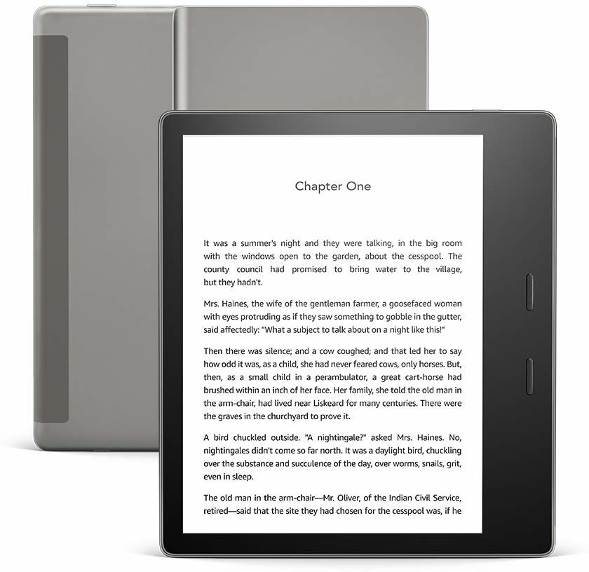 amazon lettore ebook  kindle oasis lettore e-book touch screen 32 gb wi-fi grafite [b07l5gk1ky]