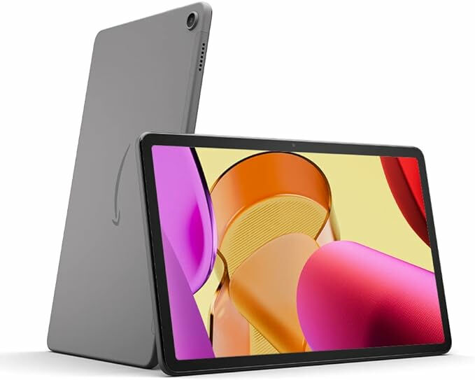 amazon tablet  fire max 11 64 gb 27,9 cm (11) 4 wi-fi 6 (802.11ax) grigio [ch99524]