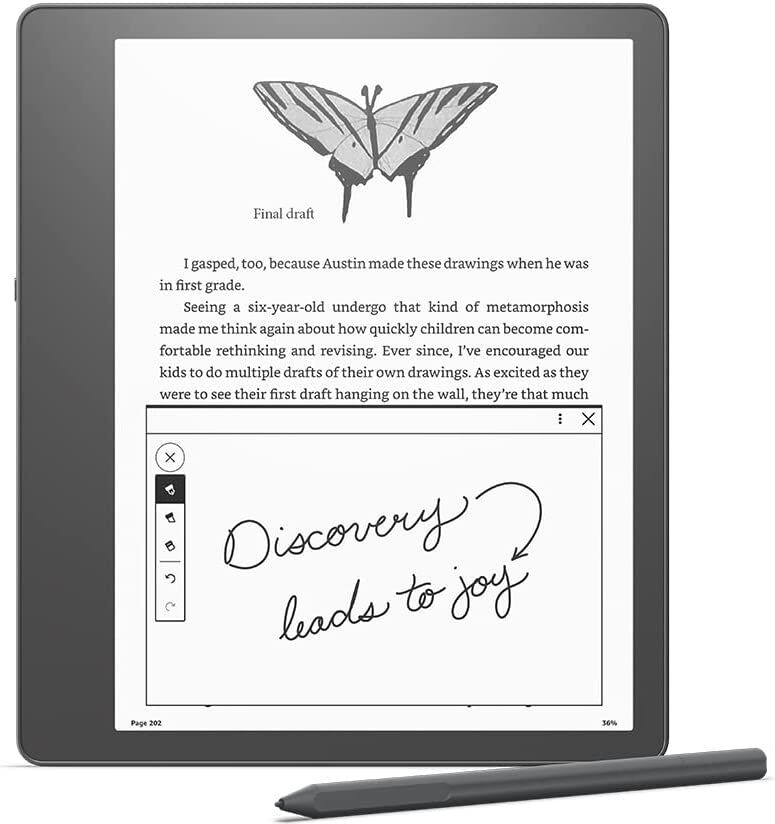 amazon lettore ebook  kindle scribe lettore e-book touch screen 16 gb wi-fi grigio