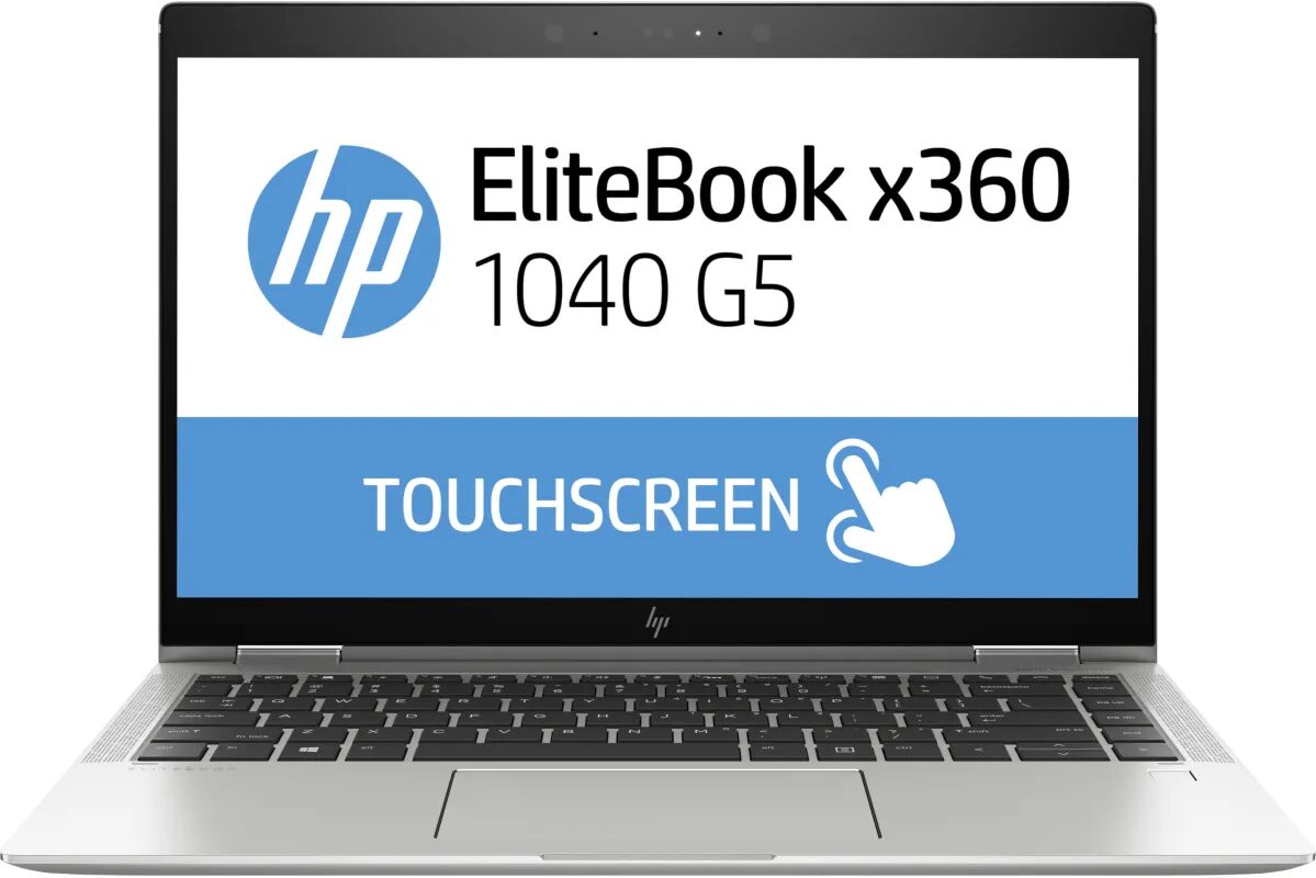 HP Notebook  ELITEBOOK X360 1040 G5 14" TOUCH SCREEN i7-8550U 1.8GHz RAM 16GB-SSD 512GB M.2-WIN 10 PROF ITALI [5DF80EA#ABZ]