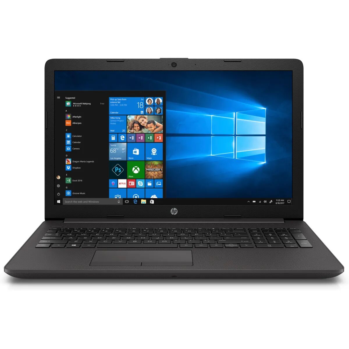 HP Notebook  250 G7 15.6" i7-1065G7 1.3GHz RAM 8GB-SSD 256GB M.2 NVMe-WIN 10 PROF (1F3N6EA#ABZ) [1F3N6EA#ABZ]