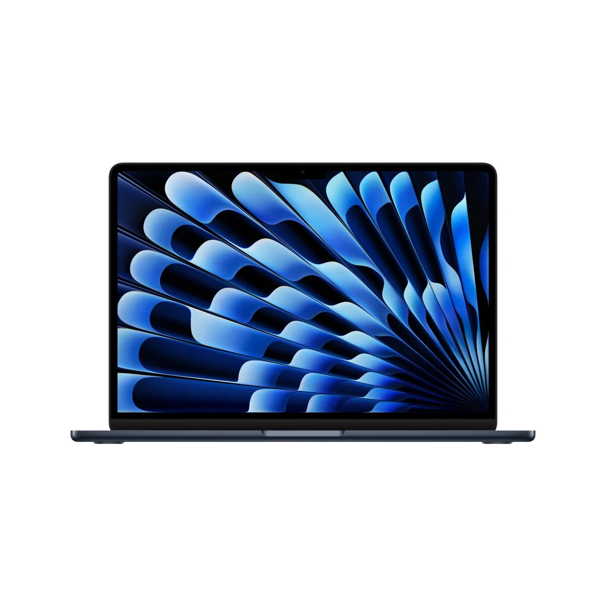 Apple Notebook  MacBook Air 13'' M3 chip con core 8 CPU e GPU, 8GB, 256GB SSD Mezzanotte [MRXV3T/A]
