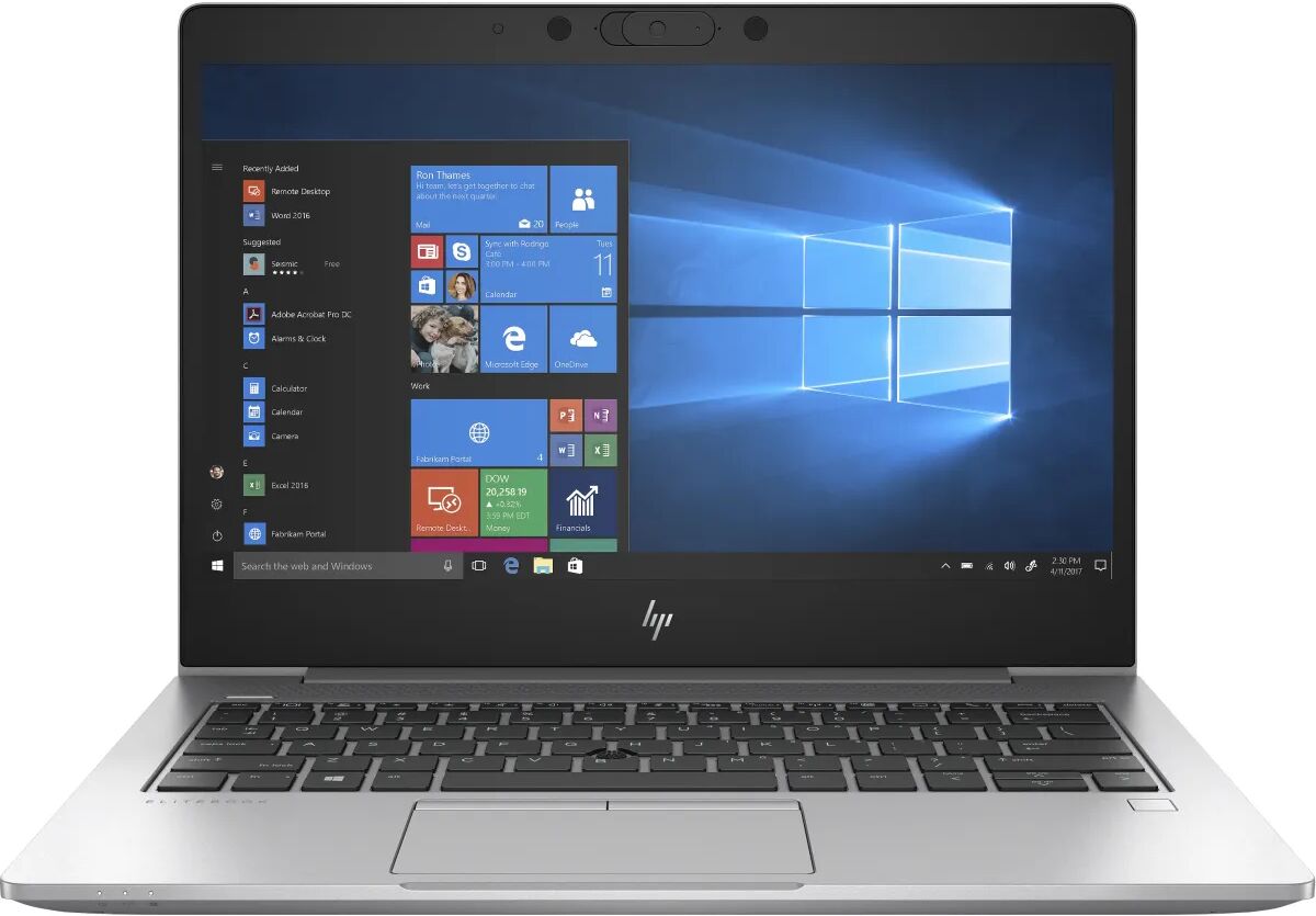 HP Notebook  EliteBook 830 G6 Intel® Core™ i7 i7-8565U Computer portatile 33,8 cm (13.3") Full HD 8 GB DDR4-SDRAM 512 SSD Wi-Fi 6 (802.11ax) Windows 10 Pro Argento [6XD24EA]