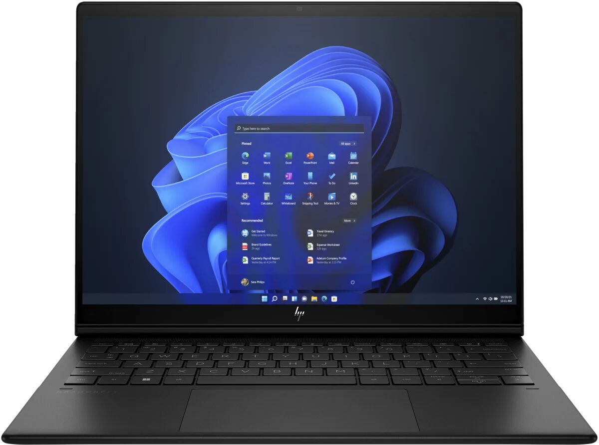 HP Notebook  G3 Intel® Core™ i7 i7-1255U Ibrido (2 in 1) 34,3 cm (13.5") Touch screen WUXGA+ 16 GB LPDDR5-SDRAM 512 SSD Wi-Fi 6E (802.11ax) Windows 11 Pro Nero [819Z4EA]