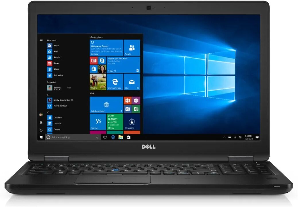 Dell Notebook  Precision M3520 Intel® Core™ i5 i5-6440HQ Workstation mobile 39,6 cm (15.6") Full HD 8 GB DDR4-SDRAM 256 SSD NVIDIA® Quadro® M620 Wi-Fi 5 (802.11ac) Windows 7 Professional Nero [FXHVT]