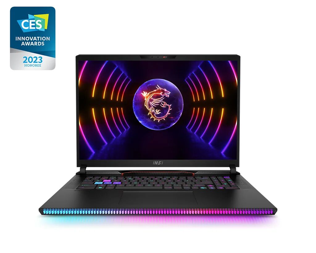 MSI Notebook  Gaming GE78HX 13VG-033IT Raider Intel® Core™ i7 i7-13700HX Computer portatile 43,2 cm (17") Quad HD+ 32 GB DDR5-SDRAM 1 TB SSD NVIDIA GeForce RTX 4070 Wi-Fi 6E (802.11ax) Windows 11 Home Advanced Nero [GE78HX 13VG-033IT]