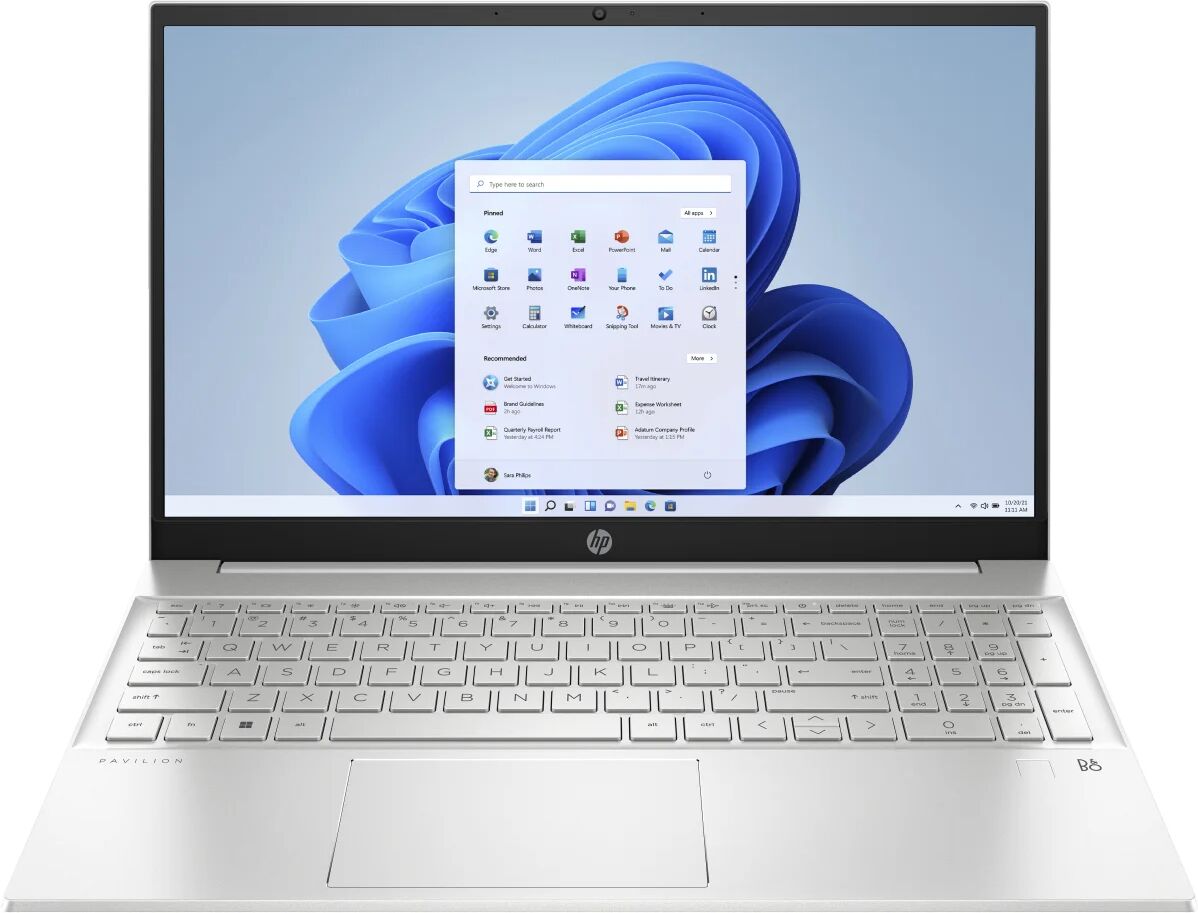 HP Notebook  PAVILION 15-EG3014NL 15.6" i7-1355U 3.7GHz RAM 16GB-SSD 1.000GB NVMe-IRIS Xe GRAPHICS-WI-FI 6-WI [8F8W7EA#ABZ]