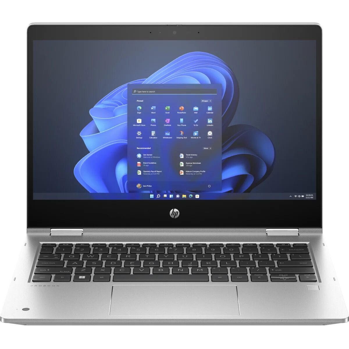 HP Notebook  PRO X360 435 G10 13.3" TOUCH SCREEN AMD RYZEN 5 7530U 2GHz RAM 16GB-SSD 512GB TLC NVMe-WI-FI 6E- [725Q7EA#ABZ]