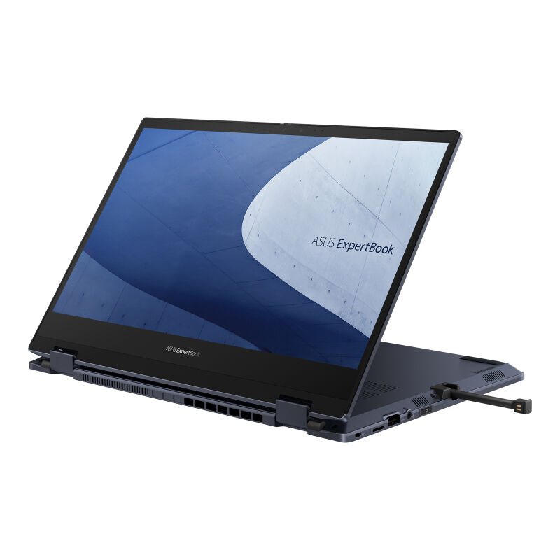 Asus Notebook  ExpertBook B5402FVA-KA0324X Intel® Core™ i7 i7-1360P Ibrido (2 in 1) 35,6 cm (14") Touch screen Full HD 16 GB DDR5-SDRAM 1 TB SSD Wi-Fi 6E (802.11ax) Windows 11 Pro Nero [90NX06N1-M00B60]