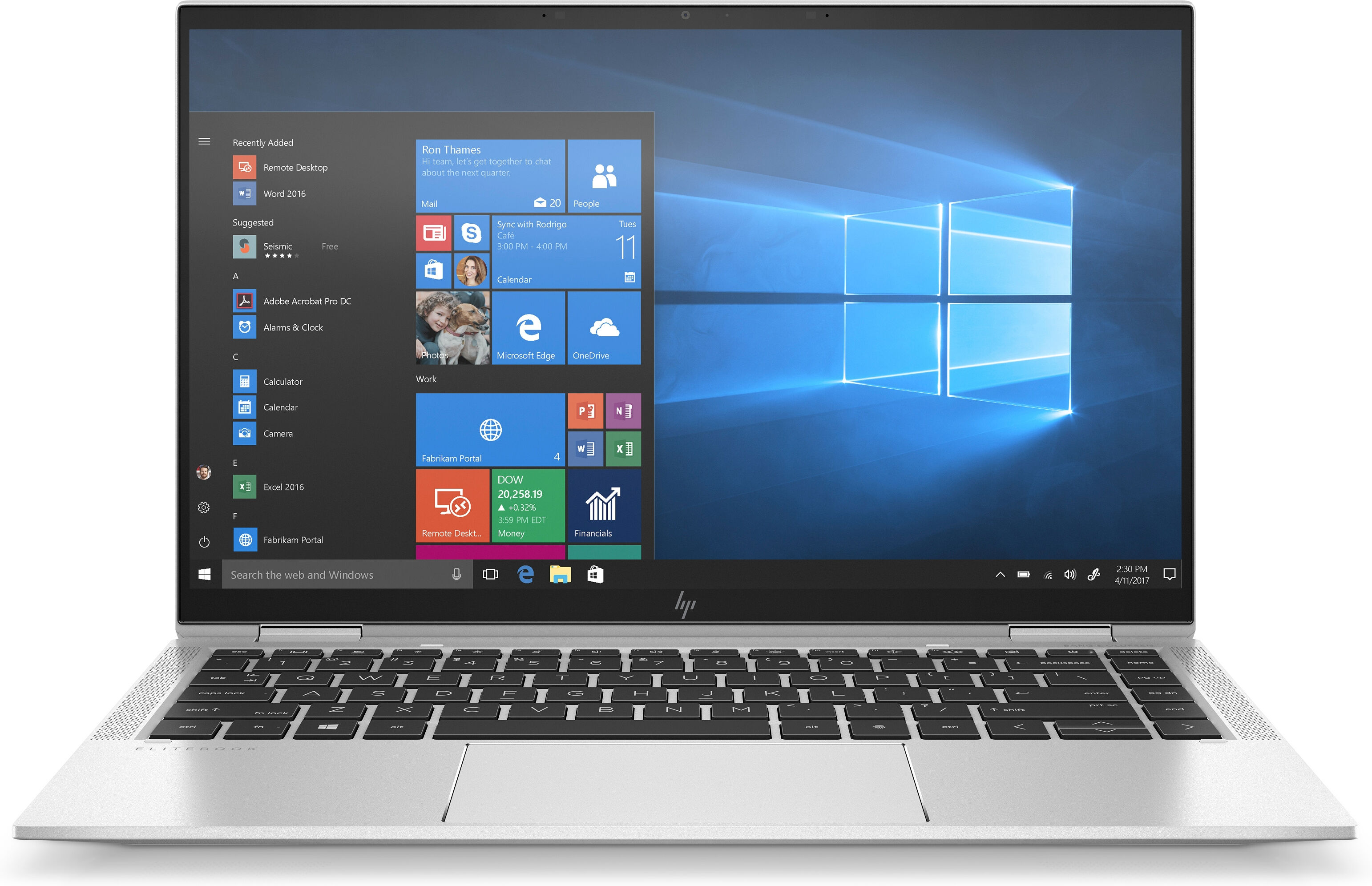 HP Notebook  ELITEBOOK X360 1040 G7 14" TOUCH SCREEN i5-10210U 1.6GHZ RAM 16GB-SSD 512GB M.2 NVMe-WIN 10 PROF [204K0EA#ABZ]