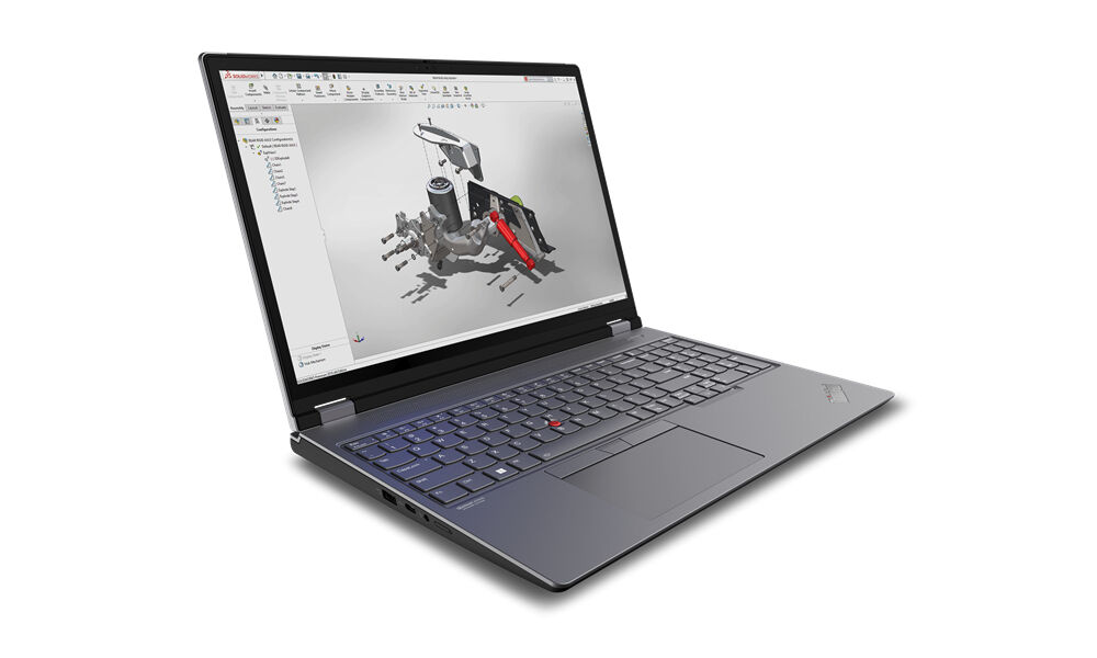 Lenovo Notebook  ThinkPad P16 Intel® Core™ i9 i9-13980HX Workstation mobile 40,6 cm (16") WQXGA 32 GB DDR5-SDRAM 1 TB SSD NVIDIA RTX 2000 Ada Wi-Fi 6E (802.11ax) Windows 11 Pro Nero, Grigio [21FA000AIX]